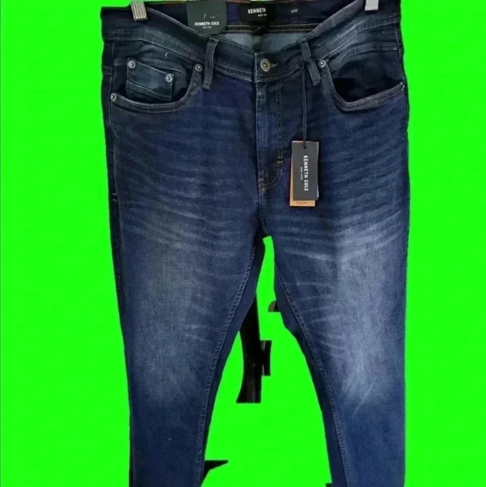 KENNETH COLE Jean SLIM FIT 34 X 32 LOW RISE WAIST